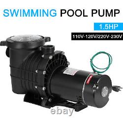 For Hayward 1.5HP In/Above Ground Swimming Pool Sand Filter Pump Motor Strainer