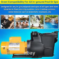 For Hayward Super Pump 1 HP Single Speed Pool Pump W3SP2607X10 115/230V