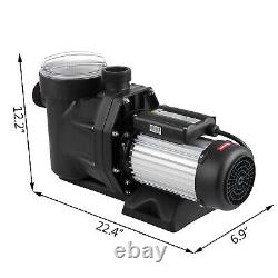 Generic 2.5HP In/Above Ground Swimming Pool Pump Motor With Strainer Basket