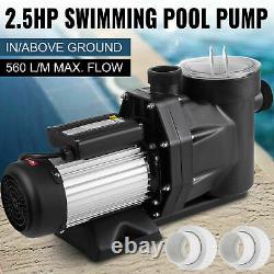 Generic 2.5HP Swimming Pool Pump Self-Priming Spa Above In Ground 1850w Motor