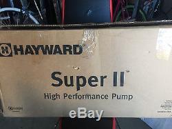 HAYWARD Super II 2 HP Inground Swimming Pool Pump 115/230V SP3015X20AZ