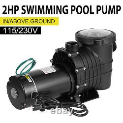 Hayward 1.5-2.5HP In/Above Ground Swimming Pool Sand Filter Pump Motor Strainer