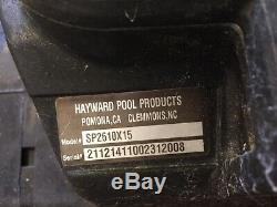 Hayward 1.5 HP SUPER PUMP SP2610X15 Inground Swimming Pool Pump 115/230V