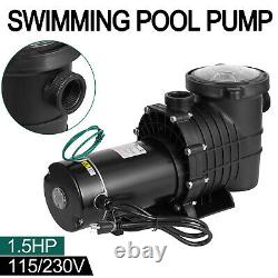 Hayward 1.5HP Swimming Pool Pump Motor In/Above Ground with Strainer Filter Basket
