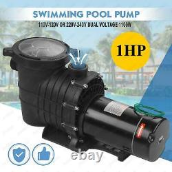 Hayward 1HP Generic In-Ground Swimming Pools Pumps Motors Strainer Replaces