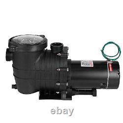 Hayward 2.0 HP 6800 GPH In/Above Ground Swimming Pool Pump with Strainer Basket