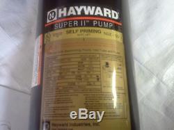 Hayward 2 HP SUPER II SP3015X20AZ Pump for Inground Swimming Pools 115/230 VAC