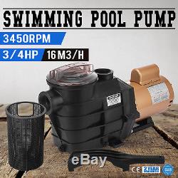 Hayward 3/4 HP Super Pump SP2605X7 For Inground Swimming Pool 115/230V