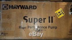 Hayward High Performance In-ground Super II 2hp Pool Pump Sp3015x20az Ships Free
