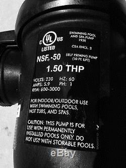 Hayward Max-Flo VS Pool Pump 1.5hp Variable Speed SP2300vsp for In-Ground pool