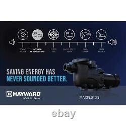 Hayward MaxFlo XE, 1.65 HP, 115/230V Variable Speed Pump. FLASH SALE ENDS SOON