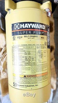 Hayward SP2607X10 Super Pool Pump C48K2N143B1 115/230V PH1 Inground Pool 1HP