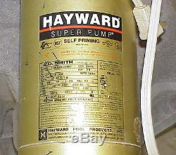 Hayward Super Pump SP2607x10 1HP 115V 230V Self Priming in ground pool