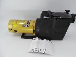 Hayward Super SP2607X10 In-Ground 1HP Swimming Pool Pump and Housing #PumP