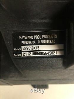 Hayward Super SP2610X15 In-Ground 1.5HP Standard Pool Pump