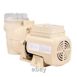 High-Flo 3240GPH Swimming Pool Pump for Above-Ground Pool 1/2HP Motor With Timer