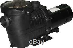 High Performance Swimming Pool Pump In-Ground 0.75 HP with 6 ft elec cord