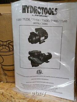 Hydrotools Pool Products In-Ground VS Swimming Pool Pumps model 71406