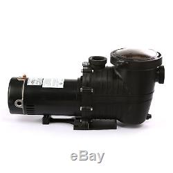 IN GROUND MOTOR 1.5HP SWIMMING POOL PUMP FILTER With STRAINER HIGH-FLO HI-RATE
