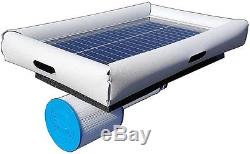 In-Ground Above Ground 5000Gal Solar Powered Pool Pump with Floating Filter New
