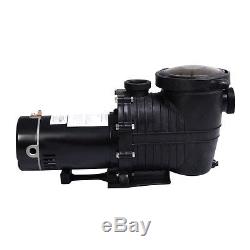 In Ground Motor 1.5HP Swimming Pool Pump with Strainer, High-Flo, Hi-Rate Inground