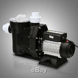 In Ground Motor 2.5HP Swimming Pool Pump with Strainer, High-Flo, Hi-Rate Inground