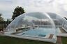 Inflatable Hot Tub Swimming Pool Solar Dome Cover Tent With Blower & Pump