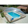 Inflatable Hot Tub Swimming Pool Solar Dome Cover Tent With Blower & Pump