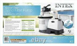 Intex 1200 gph above ground swimming pool sand filter pump IN HANDS BRAND NEW