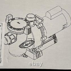 Jandy FloPro Series 1. HP 115/208-203v Pump For Swimming Pool