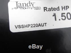 Jandy ePump InGround Pool Pump Model VSSHP220AUT VARIABLE SPEED