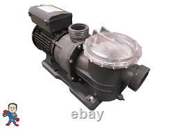 LX SEP 1.0HP Pool Pump Swimming Pool Pump 4980GPH In/Above Ground Pool Pump 1.5