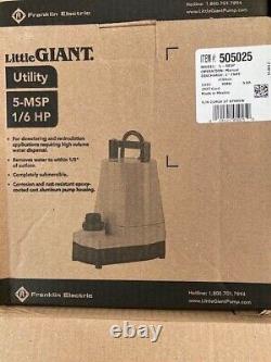 Little Giant Pool Cover Pump Water Wizard with 25' Cord (505025)