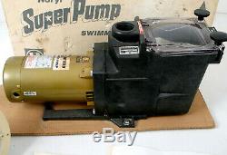 NEW Hayward Super Pump SP-1600-Z1-M 1/2 hp In-Ground Pool Pump Open Box L@@K
