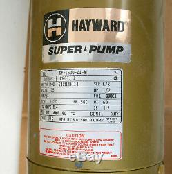 NEW Hayward Super Pump SP-1600-Z1-M 1/2 hp In-Ground Pool Pump Open Box L@@K