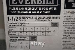 New & Sealed! $519 Everbilt 1.5 HP 2-Speed 230V Pool Pump