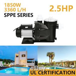 Newest 2.5hp Swimming Pool Pump Self Start Spa Above In Ground 1850w Motor 110v