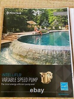 PENTAIR variable speed pool pump
