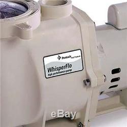 Pentair 2HP WhisperFlo WF-28 Up-Rated In-Ground Pool Pump (For Parts) (2 Pack)