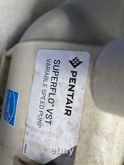 Pentair 342002 SuperFlo VST Variable Speed Pump 1.5HP Almond 115/230 Volt