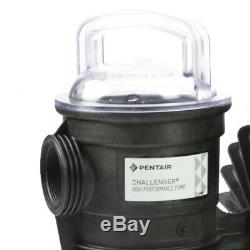 Pentair CHII-N1-1-1/2A Challenger 1.5 HP 115V/208-230V Inground Pool Pump (Used)