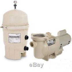 Pentair Clean & Clear Plus Filter System With 1 HP Pump For Inground Pool 160340
