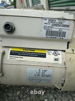 Pentair IntelliFlo Energy Efficient 230V Variable Speed Pool Pump (For Parts)
