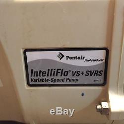 Pentair IntelliFlo VS SVRS 011017 In-ground 3HP Pool Pump