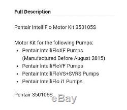 Pentair IntelliFlo VS SVRS In-Ground 3HP Pool Pump