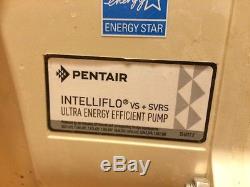 Pentair IntelliFlo VS SVRS InGround 3HP Pool Pump Not Working NO RESERVE