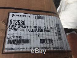 Pentair Pump withSwtch WFDS 3/4A In-Ground 0.75HP Pool Pump 2spd 3/115v