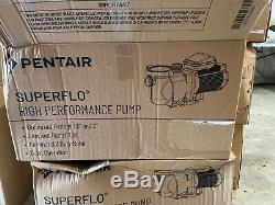Pentair SuperFlo 1.5 HP Single Speed Inground Swimming Pool Pump 340039