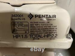 Pentair SuperFlo VS Variable Speed Pump (342001)