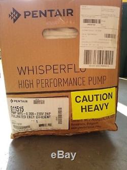 Pentair WhisperFlo High Performance WFE-8 In-Ground 2HP 230V Pool Pump 011515